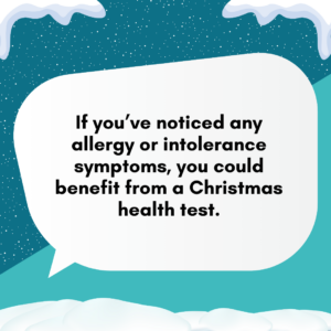 you could benefit from a Christmas health test